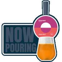 Moonwake Pale Ale Sticker by Moonwake Beer Co