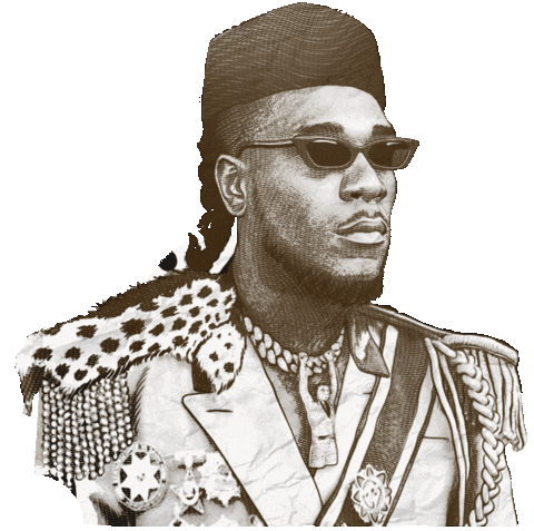 Sticker Sticker by Burna Boy