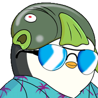 Wait What Wow Sticker by Pudgy Penguins