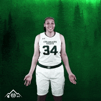 Csu Rams Basketball GIF by Colorado State Rams