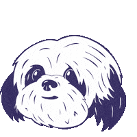Dog Heart Sticker by Andy DogHouse