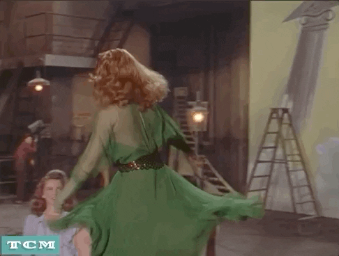 Rita Hayworth Dancing GIF by Turner Classic Movies