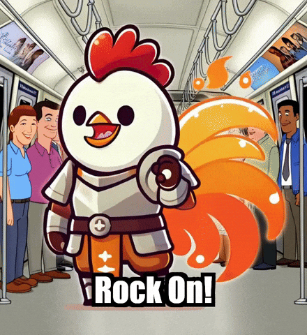 Rock On Headphones GIF by Zorooster