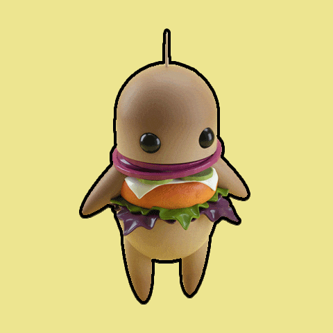 Happy Fast Food GIF