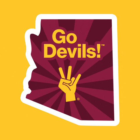Game Day GIF by Arizona State University