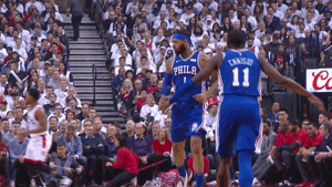 High Five Lets Go GIF by NBA