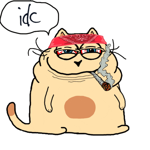 Cat Noodle Sticker