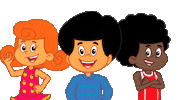 Happy Friends Sticker by 3 Palavrinhas