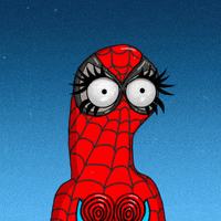 Vibing Spider-Man GIF by shremps