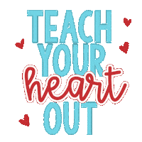 Teacher Sticker by Teach Your Heart Out Conference