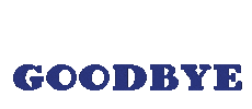 Usa Goodbye Sticker