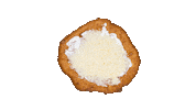 LangFank vegan glutenfree langos glutenmentes Sticker