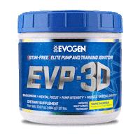 evogennutrition blender shaker water bottle preworkout Sticker