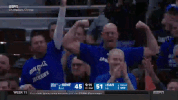 basketball fan GIF by Kansas Athletics