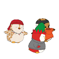 Happy Kids Sticker by Pudgy Penguins