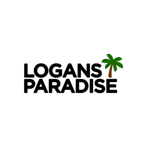 Logansparadise love text money paradise Sticker