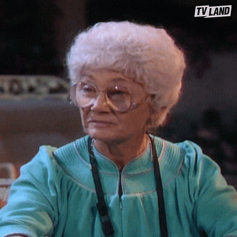 Tell Me More Golden Girls GIF by TV Land