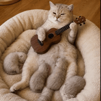 Cat Music Cat GIF