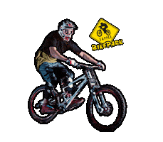 SappeenMatkailukeskus downhill mountainbiking sappee downhillbiking Sticker