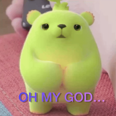 DOORO BEAR. ”OH MY GOD…“