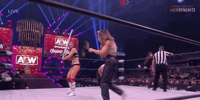 Hikaru Shida Wrestling GIF by AEWonTV
