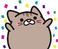 Happy Cat Sticker