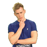 Thinking What Sticker by DASDING