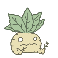 Sad Plant Sticker