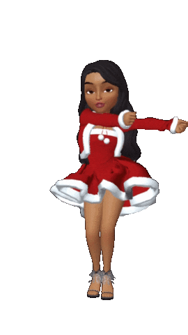 Cute Girl Sticker