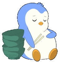 Sleepy Penguin Sticker by Pudgy Penguins