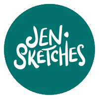 Jensketch Sticker