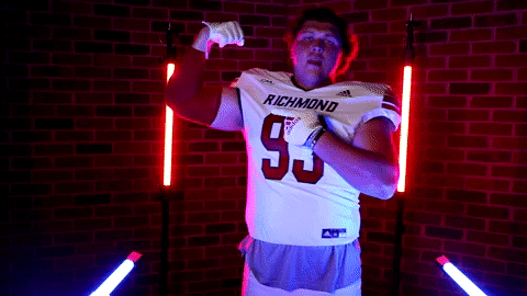 Point Flex GIF by Richmond Spiders