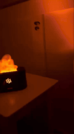 Difusor de aroma efecto fuego