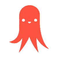EstudioYY happy dancing yay pulpo Sticker