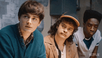 Noah Schnapp Lucas GIF by NETFLIX