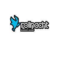Rollnacht dusseldorf skatenight bladenight rollnacht Sticker