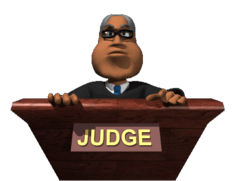 the judge STICKER