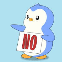 No Way Smh GIF by Pudgy Penguins