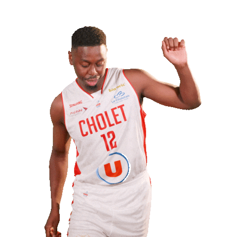 Sport Happy Dance Sticker by Cholet Basket