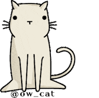 offwhitecat cat gato miau gatinho Sticker