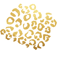 Gold Leo Sticker by Banana Beauty