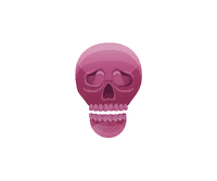 halloween skull Sticker by Haribo