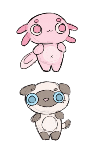 RayWhybee giphyupload dance cat kawaii Sticker