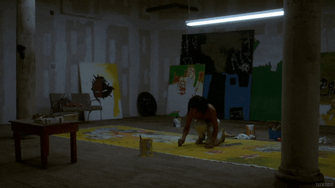 jean michel basquiat film GIF by Tech Noir