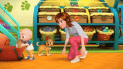 Animation Dog GIF by Moonbug