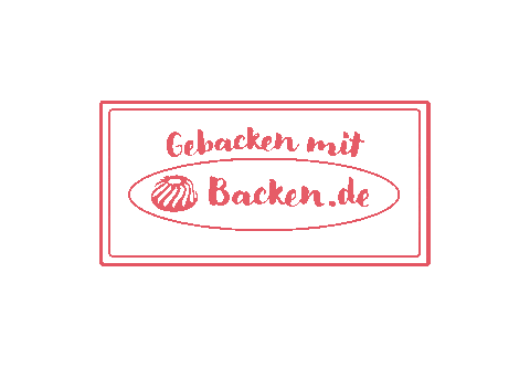 Recipe Baking Sticker by Backen.de