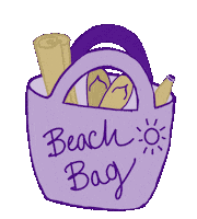 Summer Bag Sticker by James Madison University