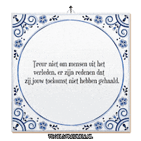 Humor Reflectie Sticker by Tegelspreuken.nl