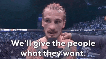 Mixed Martial Arts What GIF by UFC