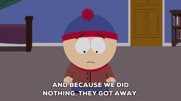 sad stan marsh GIF by South Park 